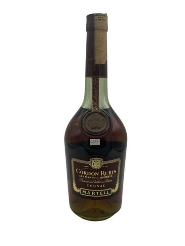 Vintage bottle martell - vintage,