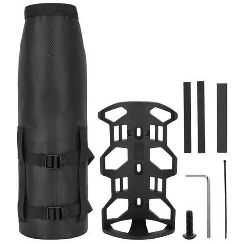 Set borsa telaio - bici, nera