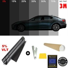 PELLICOLA OMOLOGATA ABG OSCURAMENTO VETRI AUTO SERIE 3M BLACK SHADE® HP 5%
