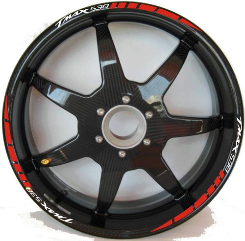Adesivi moto striscie cerchi - moto,