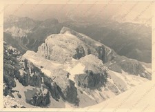 1951 CANAZEI Piz Boè verso nord est Gruppo Sella Dolomiti Trento Fotografia