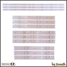 KIT 3 BARRE LED TV PER UNITED LED32SK30 LED32X30