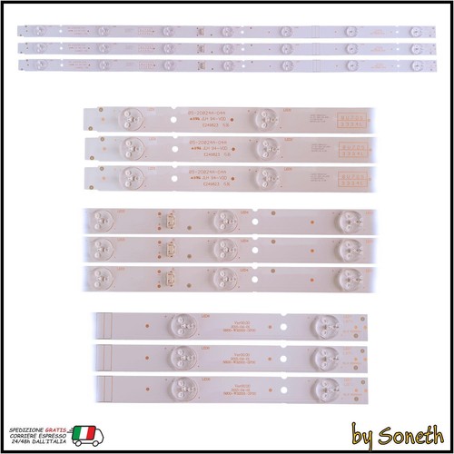 Kit barre led per - led, tv