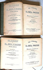 STORIA POLITICA DEL BEL PAESE antica medioevale moderna 2 volumi ORSI 1925