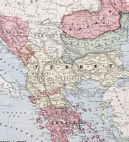 1889 turchia romania - 1889,
