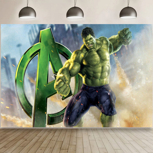 Carta parati marvel hulk - da,