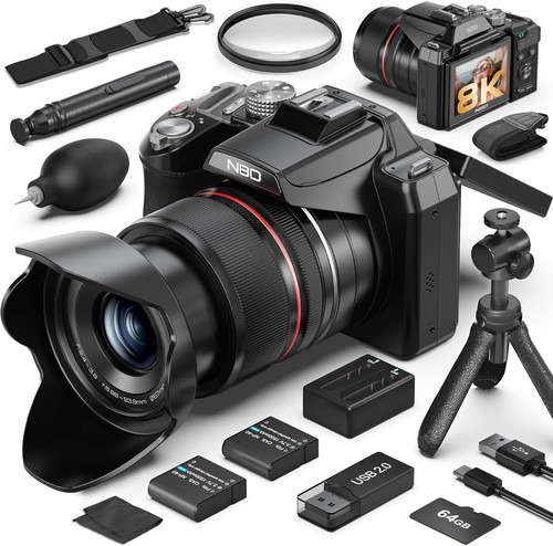 Digital cameras 64mp 16x - digital,