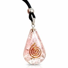 Collana Orgone Quarzo Rosa
