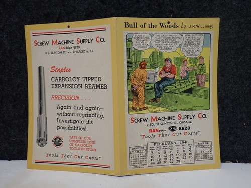 1946 gen calendario macchina - gen.,