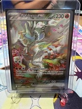 Carta Pokemon Reshiram ex  WHT 166/086  NM Luce Nera Fuoco Bianco White Flare