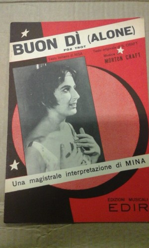Spartito mina buon - buon, dì