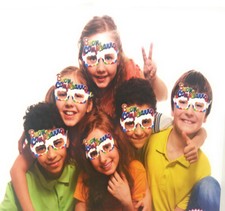 Occhiali festa buon compleanno