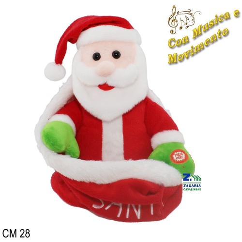 Babbo natale pupazzo nel sacco - pupazzo,