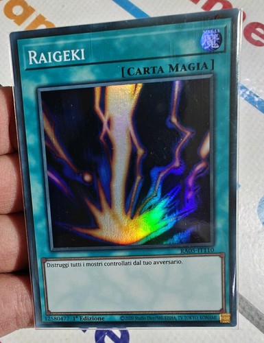 Raigeki super rara - super,