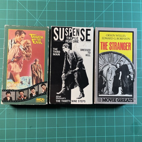 Hitchcock vhs lot topaz - lot,