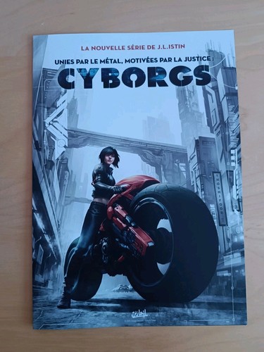 Plaquette promo cyborg - cyborg, bd