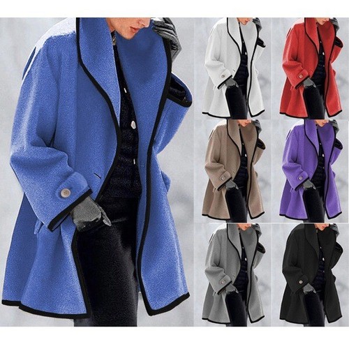 Cappotto donna ampio con