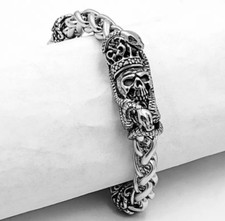 Bracciale teschio scheletro