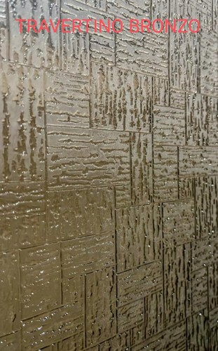 Vetro stampato bronzo - vetro,
