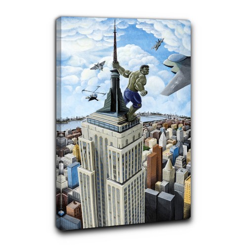 Nerdart quadro hulk kong - quadro,
