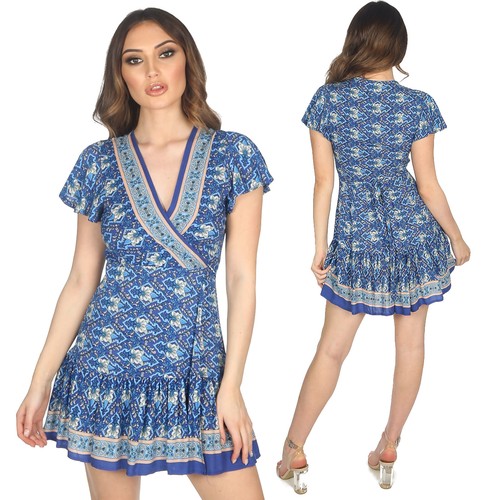 Mini abito donna stampato - , a