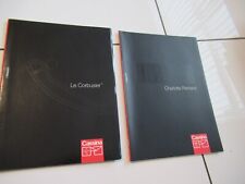 Cassina Catalog - Le Corbusier & Charlotte Perriand LOT OF 2! BOTH MINT & RARE!!