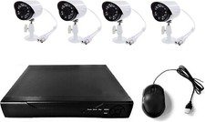 KIT VIDEOSORVEGLIANZA HD IP 4