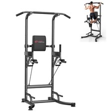 Pull up bar dip station