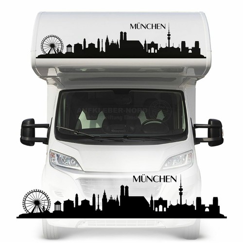 Adesivo auto monaco skyline - adesivo,