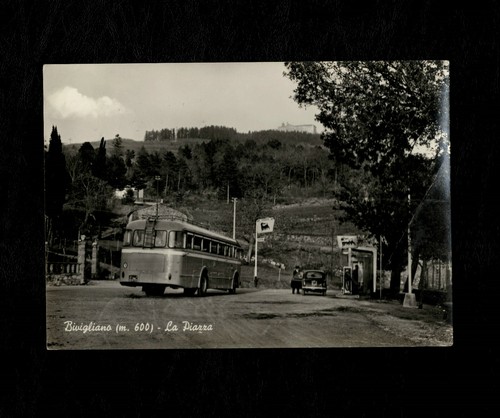 Cartolina bivigliano piazza - bivigliano,