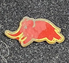 Spilla Vintage Originale Logo Elefantino Rosso Lancia Ypsilon Anni 2000 Y Pin