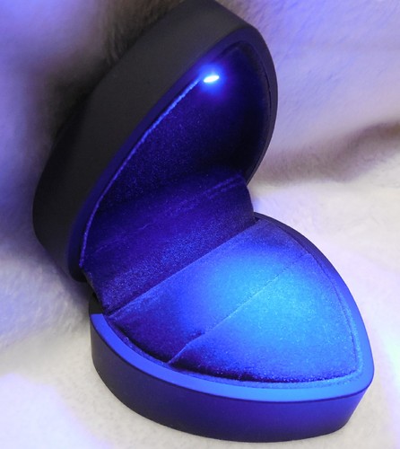 Scatola anello cuore - anello,