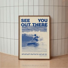Poster Malibu First Point Surf