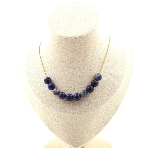 Collana perle lapislazzuli - collana, 10