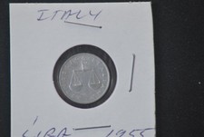 Italy 1 Lira 1955 R We Combine