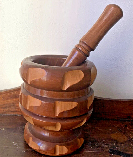 Grande mortaio legno - grande,