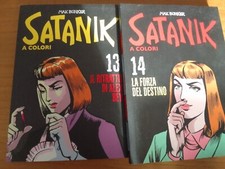 Lotto Satanik a colori n. 13 e n. 14 La Gazzetta dello sport