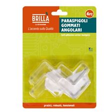 SET 4 PZ PARASPIGOLI ANGOLARI GOMMATI PER TAVOLO MOBILI
