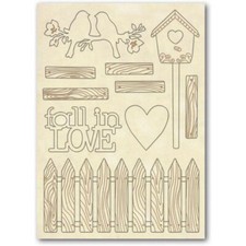 Wooden shape, sagome legno