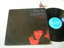 CLAUDIO BAGLIONI Solo orig 1977 ITALY LP + OIS RCA PL 31235