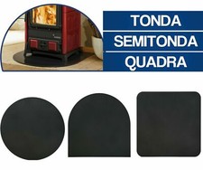 PEDANA PIASTRA SALVAPAVIMENTO COPRIPAVIMENTO 2 MM PER STUFE CAMINI V/MISU 35410V