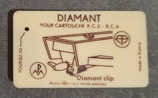 Rare : Diamant Vintage haute qualité de la marque MELODYNE pour PATHE RC  5 / 6