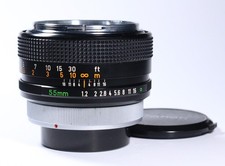 CANON FD 55mm / 1:1.2 "silver