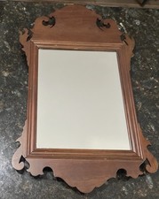 WILLIAMSBURG RESTAURO Virginia Metalcrafters Mogano Chippendale Specchio