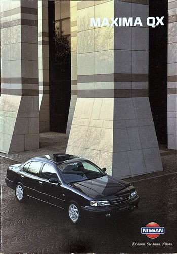 Nissan maxima depliant - qx,