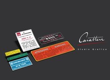 KIT ADESIVI FIAT 500 110 - D -