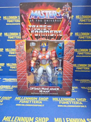 Optimus prime armor man - prime, he-man
