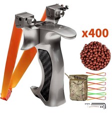 Fionda/Catapulta/Munizioni/Gomma/Borsa Tattica Professionale Competitiva