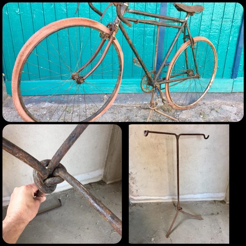 Porte velo ancien garage fer - porte,