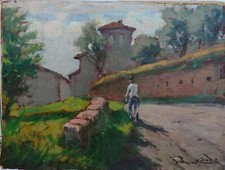 Quadro Giorgio Luxardo"strada di crespina"